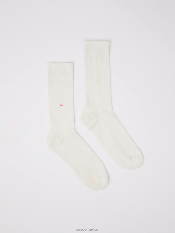 Aeyde algodón egipcio blanco jamie accesorio 4L04V306