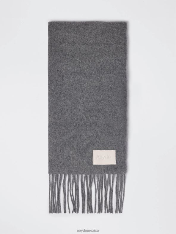 Aeyde cachemira gris bela accesorio 4L04V145
