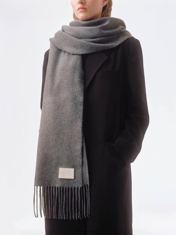 Aeyde cachemira gris bela accesorio 4L04V145