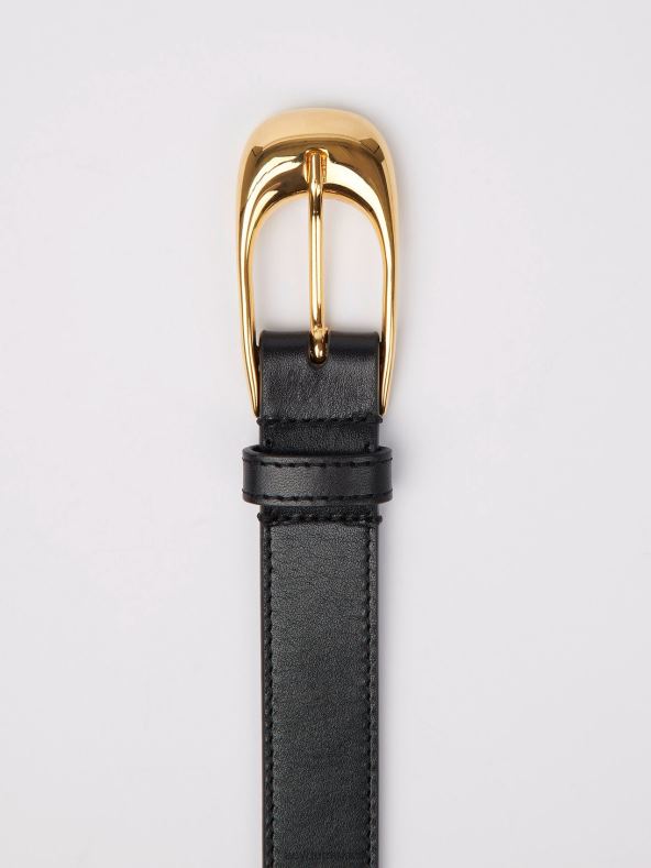 Aeyde becerro negro/oro leona accesorio 4L04V134