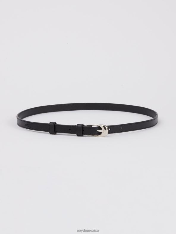 Aeyde becerro negro/plata eleanor accesorio 4L04V295