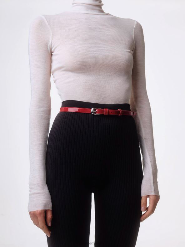 Aeyde charol arándano/plata eleanor accesorio 4L04V296