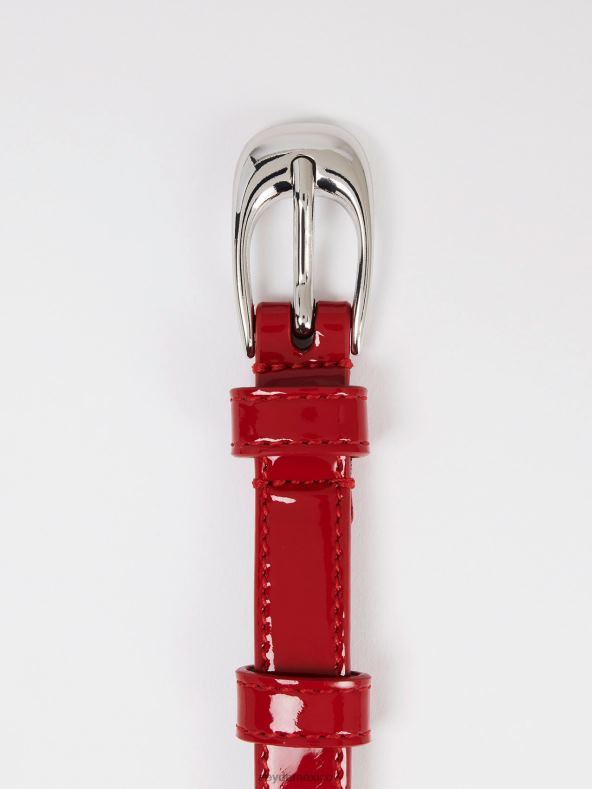 Aeyde charol arándano/plata eleanor accesorio 4L04V296