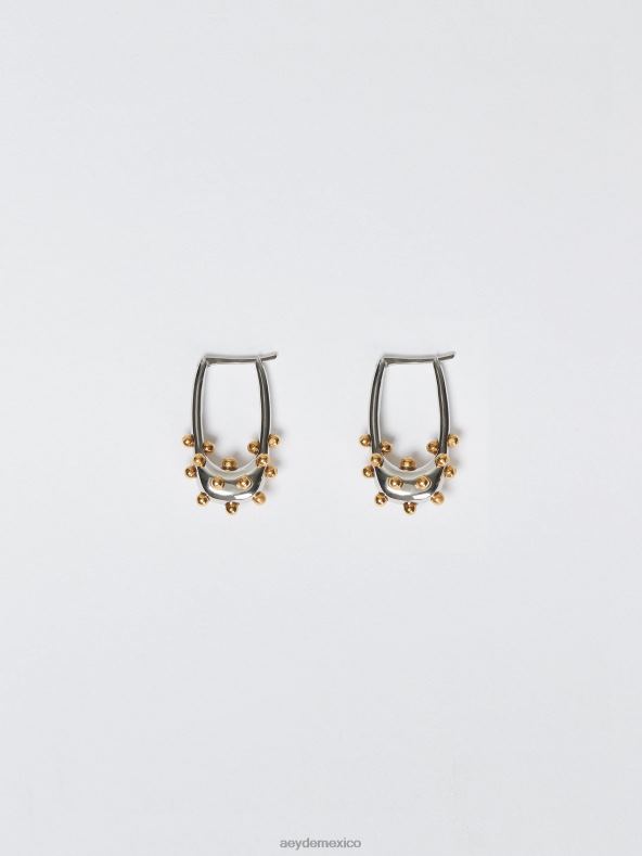 Aeyde paladio/chapado en oro de 18k elías accesorio 4L04V284