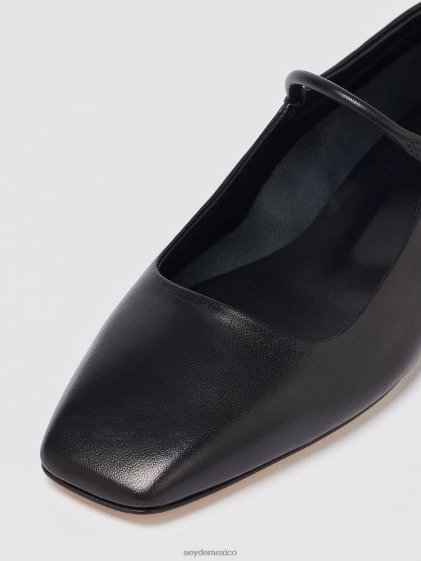 Aeyde napa negra alinear calzado 4L04V202