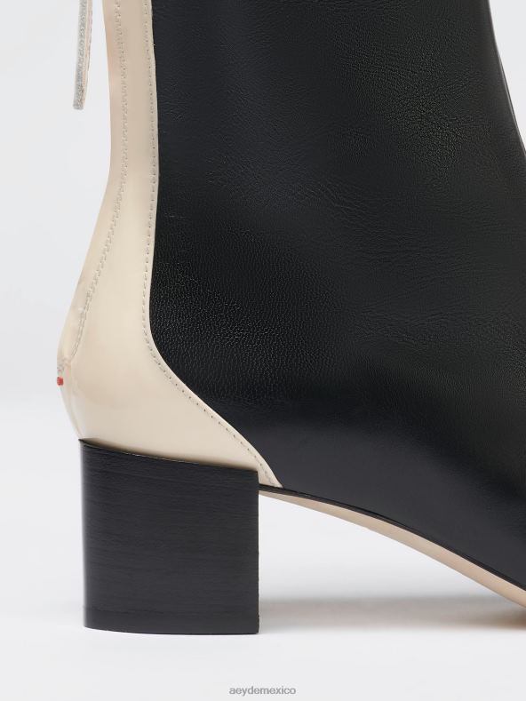 Aeyde negro/napa crema/charol suki calzado 4L04V75