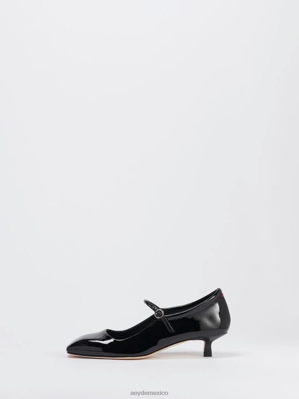 Aeyde charol negro inés calzado 4L04V157