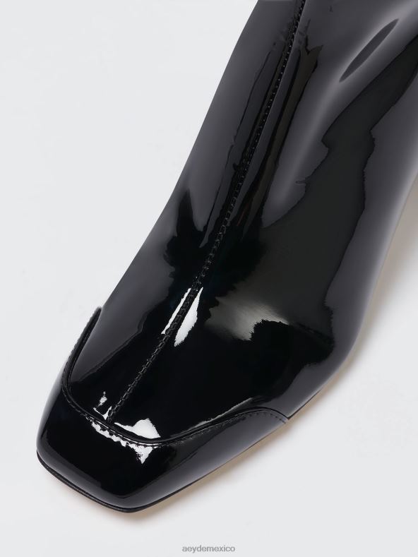 Aeyde charol negro suki calzado 4L04V74