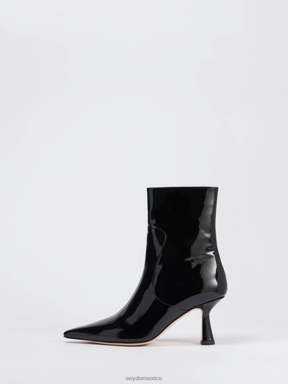 Aeyde charol negro zuri calzado 4L04V57