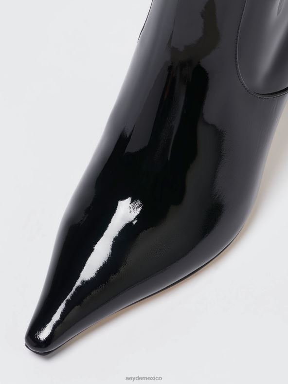 Aeyde charol negro zuri calzado 4L04V57