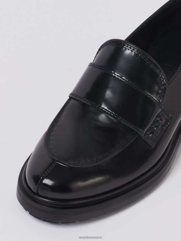 Aeyde polido negro piedad calzado 4L04V236