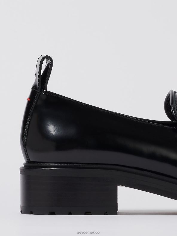 Aeyde polido negro piedad calzado 4L04V236