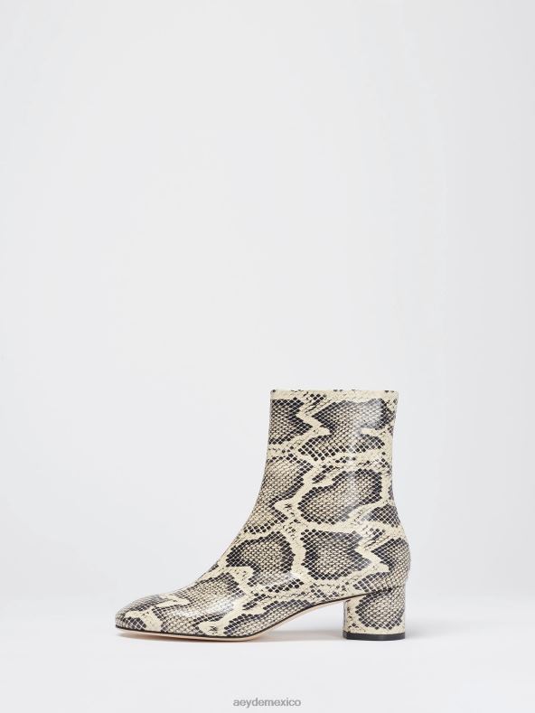 Aeyde serpiente cremosa allegra calzado 4L04V68