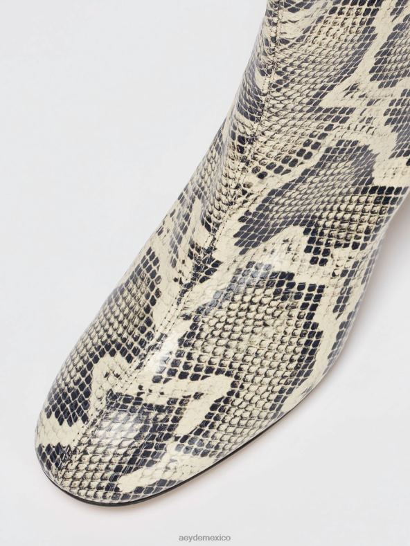 Aeyde serpiente cremosa allegra calzado 4L04V68