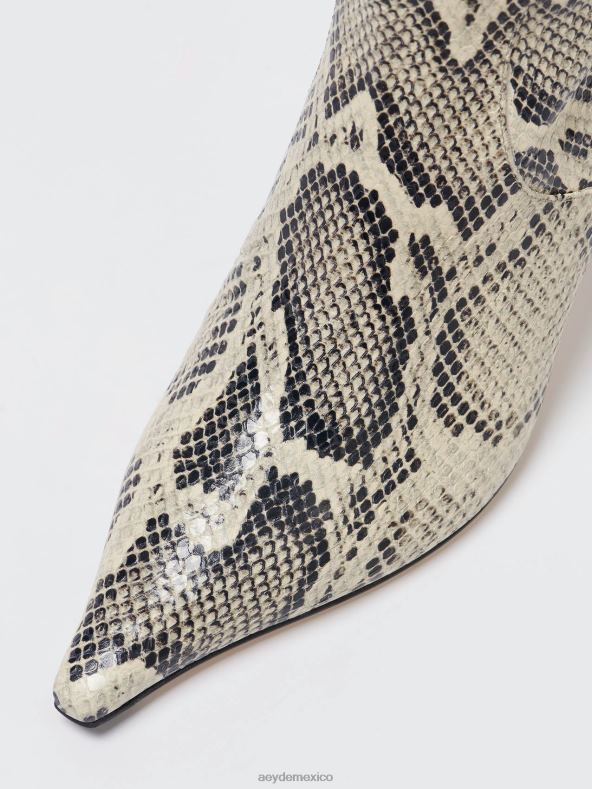 Aeyde serpiente cremosa esme calzado 4L04V59