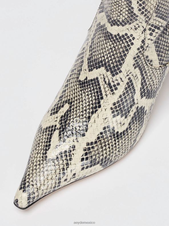 Aeyde serpiente cremosa zuri calzado 4L04V55